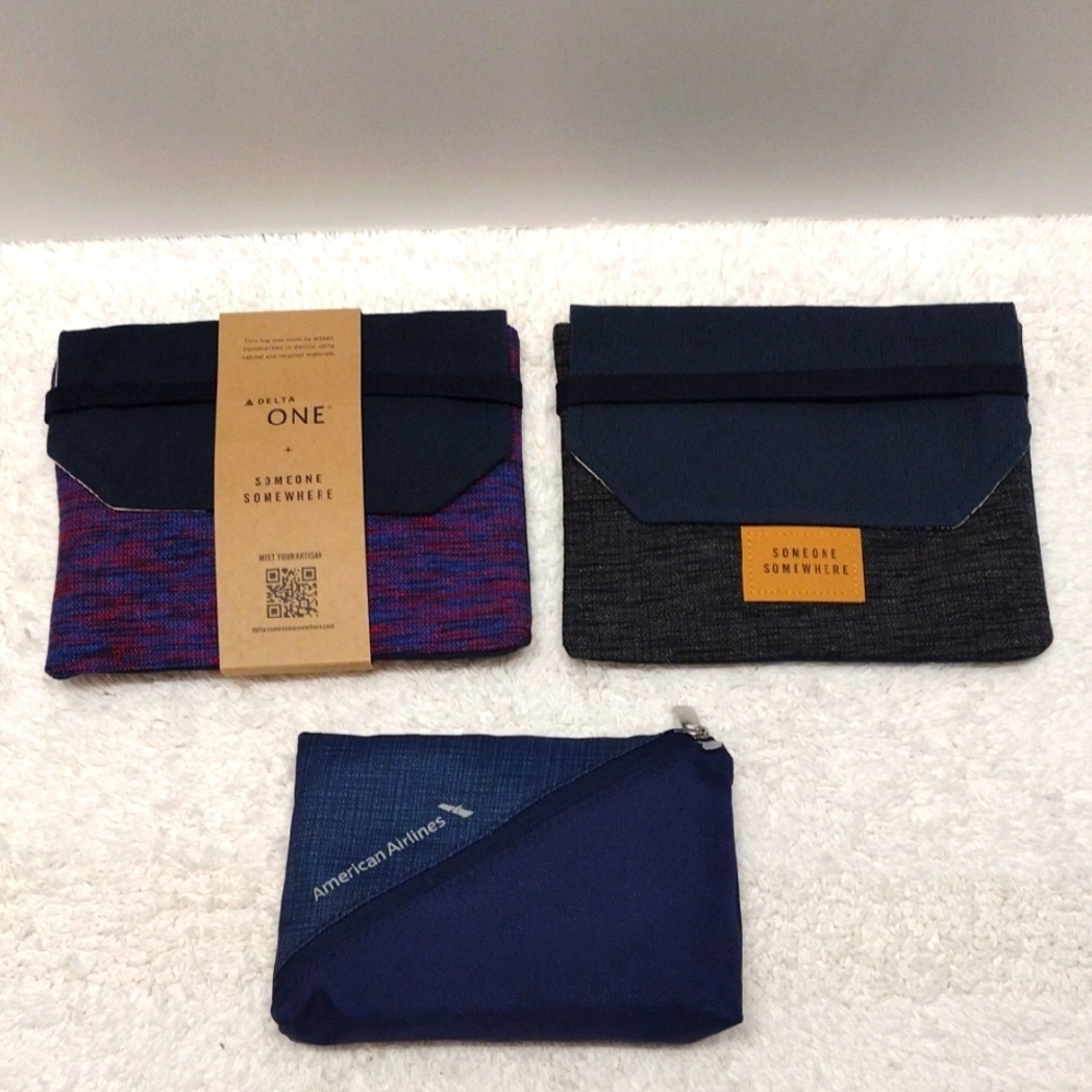 Airline Travel Bags Bundle of 3